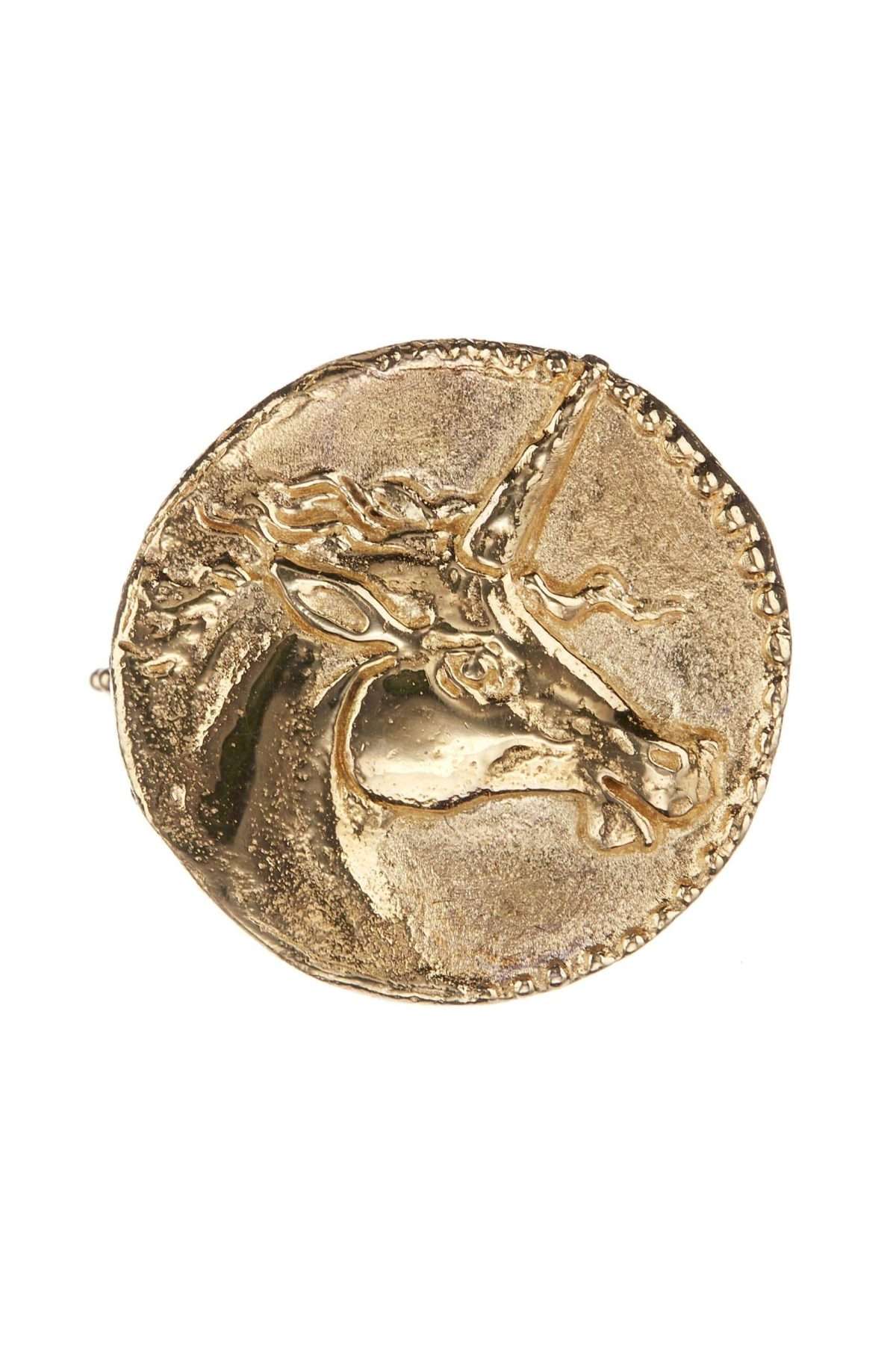 Unicorn Ring With Diamonds