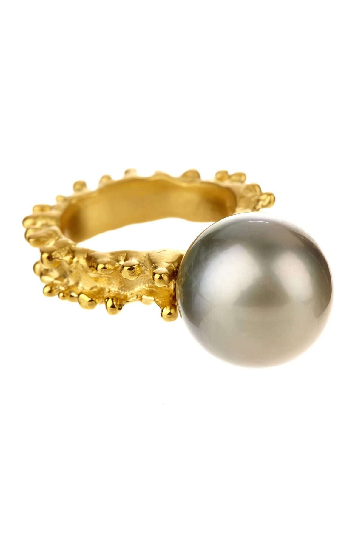 Ruffle Band + South Sea Pearl