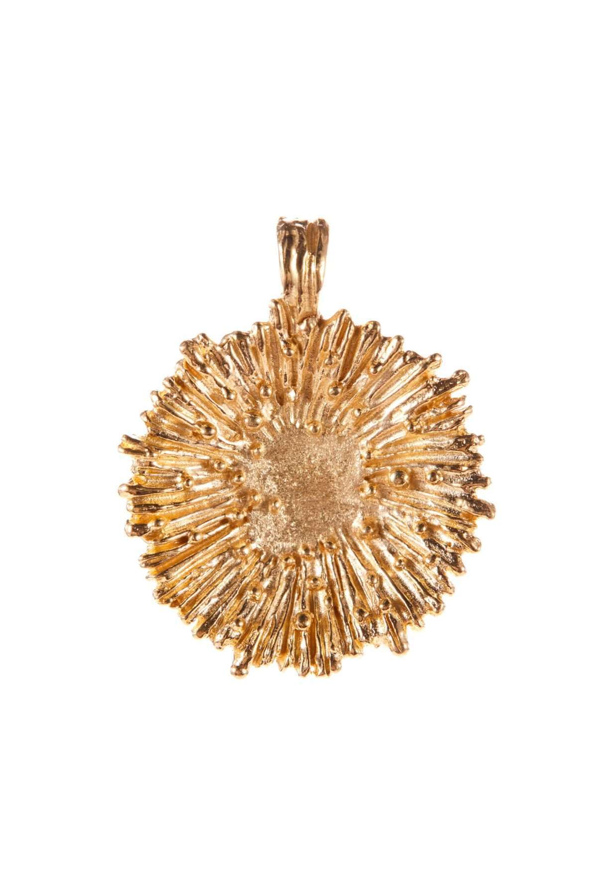Large Ruffle Naked Pendant